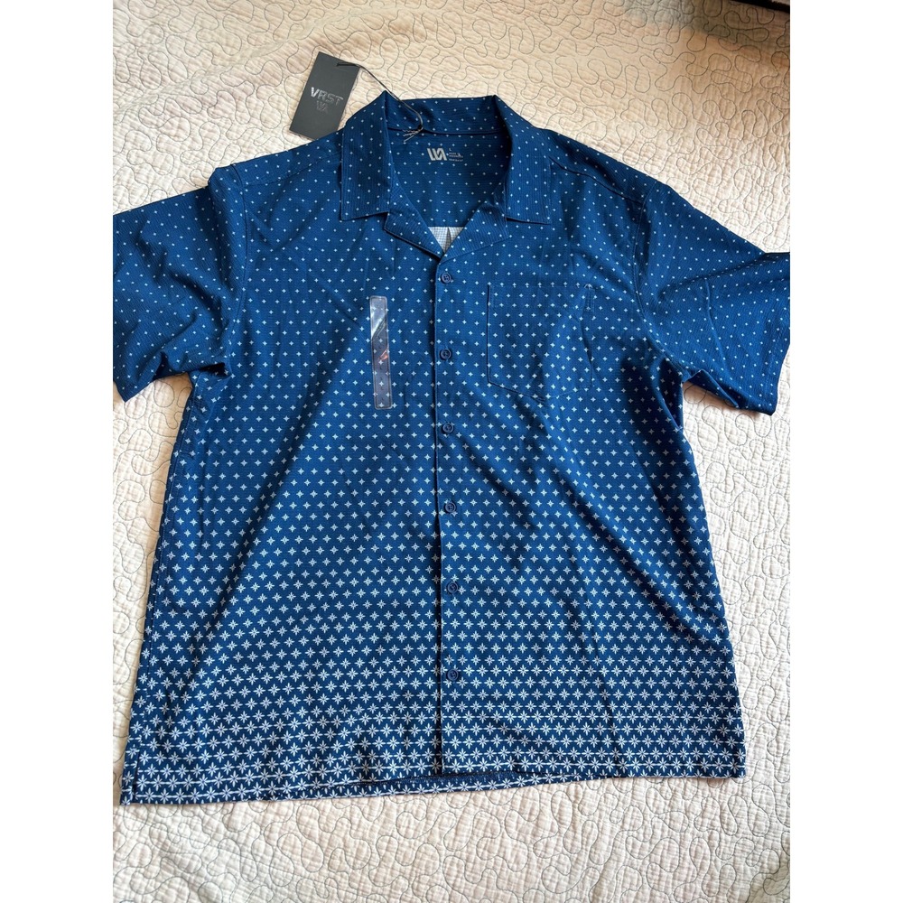 VRST Resort Shirt Button Up Mens Size Large